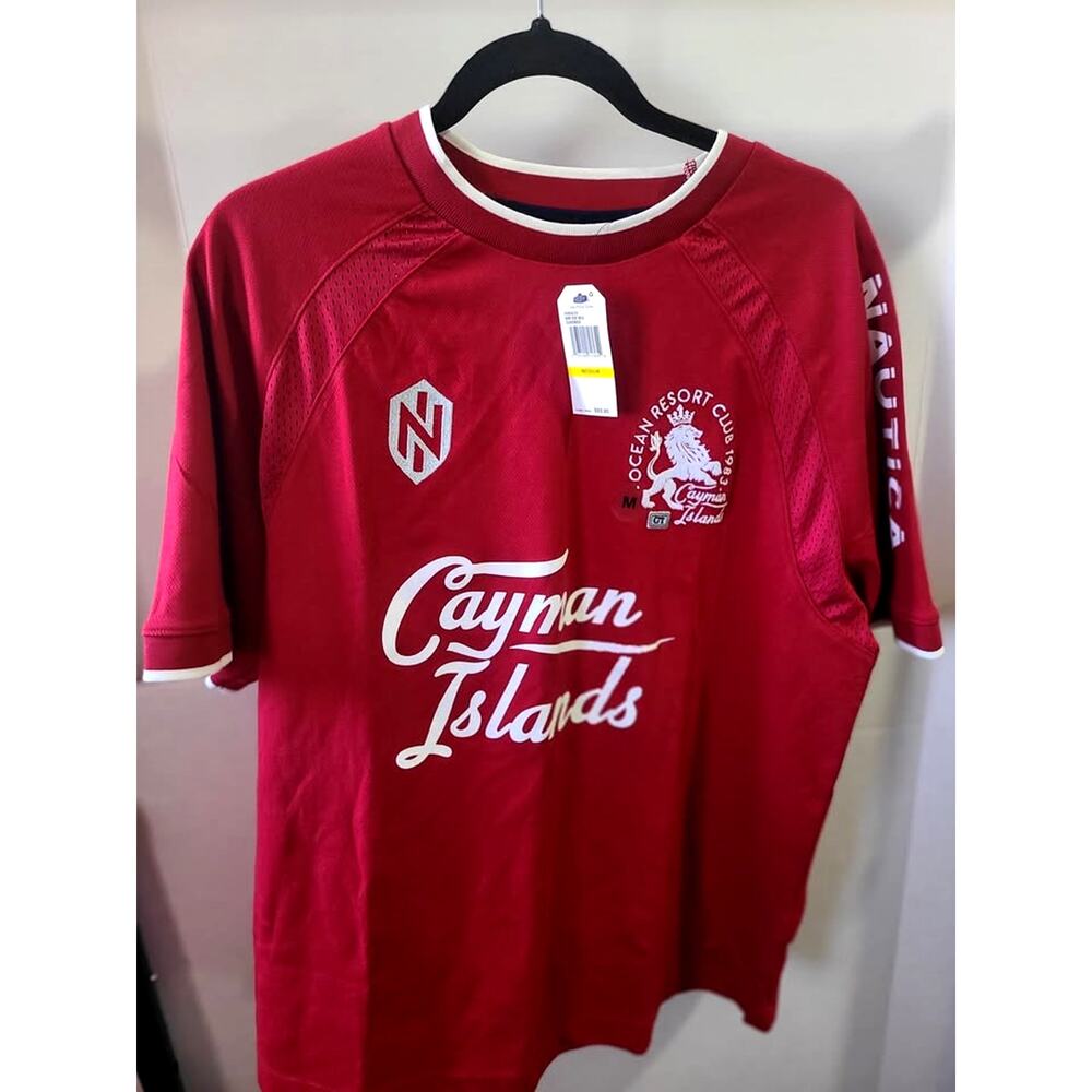 Nautica Cayman Islands Jersey M/XL NWT